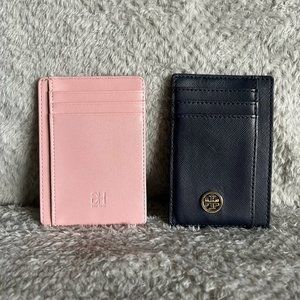Pair of Chelmon Slim Wallet RFID Front Pocket Wallet Minimalist Secure Thin Cred